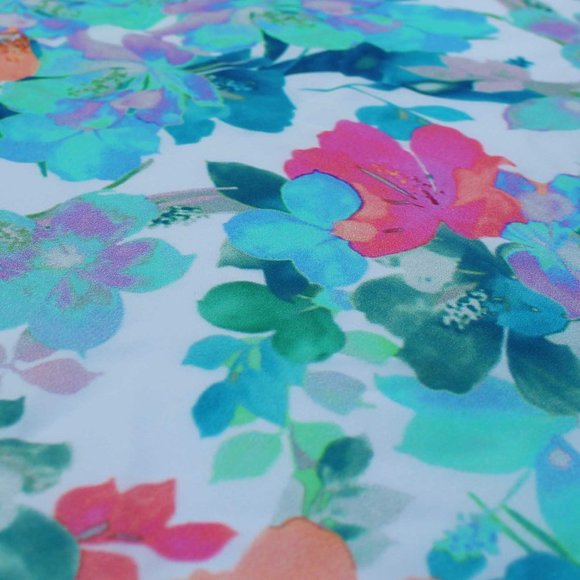 NWT 100% Sky Blue Silk Bandana - Picture 4 of 4